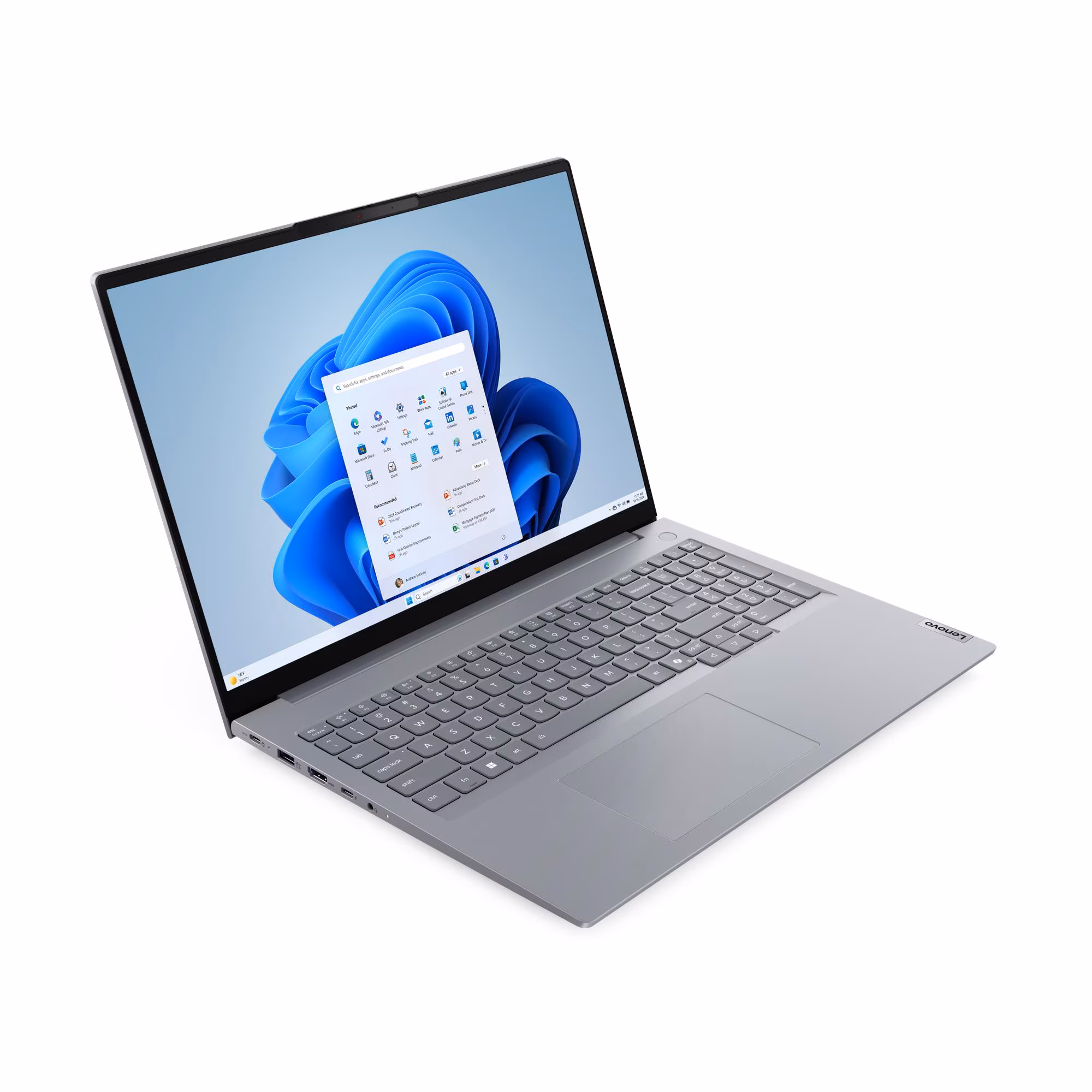 Lenovo TB 16-G8 IAL,U7-255H,16GB DDR5,512GB SSD M.2 2242 QLC G4,Integrated,No OS,16.0" WUXGA 300nits,FHD Cam,Wi-fi AX 2x2 6E+BT,Y-FPR,3 Cell 45Whr,65W USB-C 3PIN-UK,BKLT KB UK-ENG,2Y Carry-in,Topload Case 21SK002AUE - Image 2