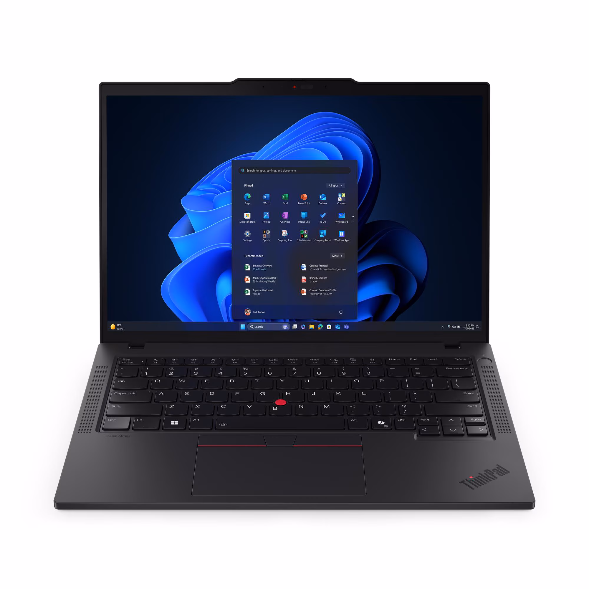 Lenovo T14,U7-255U,16GB DDR5,1TB SSD M.2 2280 TLC G4,Integrated,No OS,14.0" WUXGA AG 400nits,5M RGB+IR Cam,Intel AX211 2x2AX 6E+BT,Y-SCR,Y-FPR,4 Cell 52.5Whr,65W USB-C 3PIN-UK,BKLT KB UK-ENG,3 Year Carry-in 21QC009TUE - Image 2